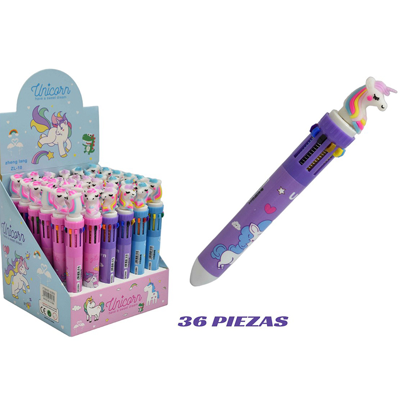 BOLIGRAFO UNICORNIO (MULTICOLOR) X1