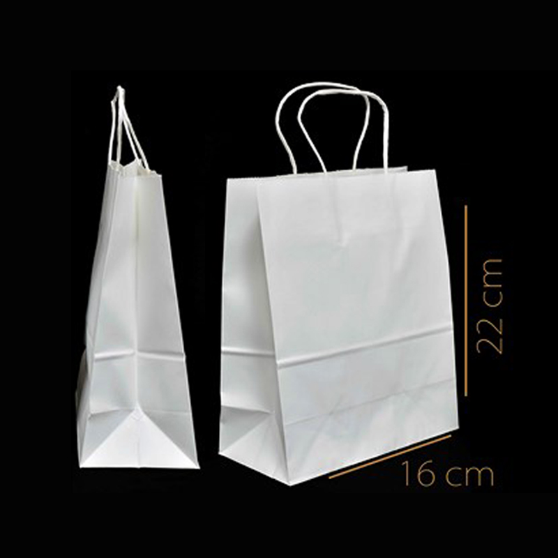 BOLSA DE PAPEL BLANCO S