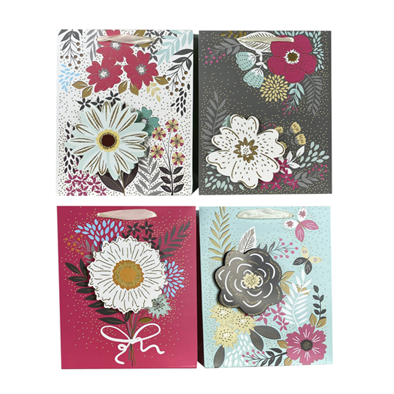 BOLSA DE REGALO 3D (FLORES) S