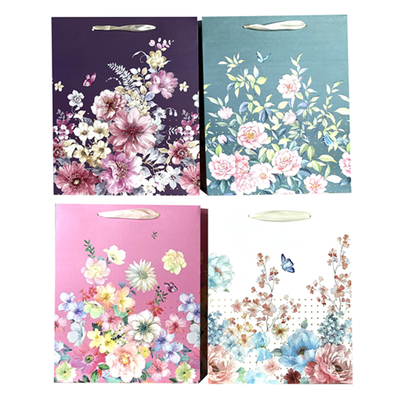 BOLSA DE REGALO (FLOREADOS) L