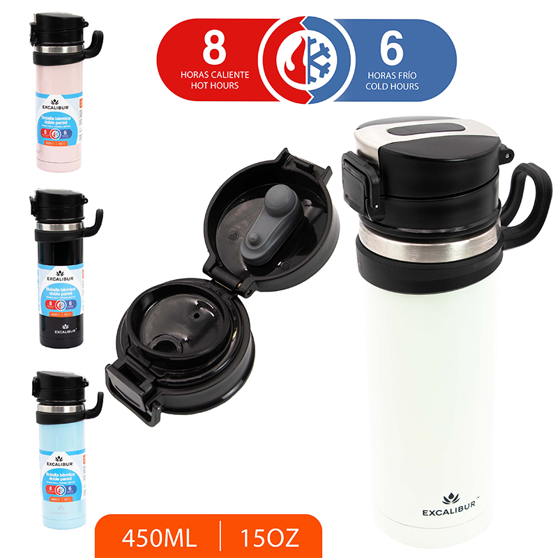 BOTELLA TERMICA DOBLE PARED - 450ml