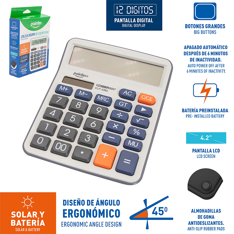 CALCULADORA 12 DIGITOS
