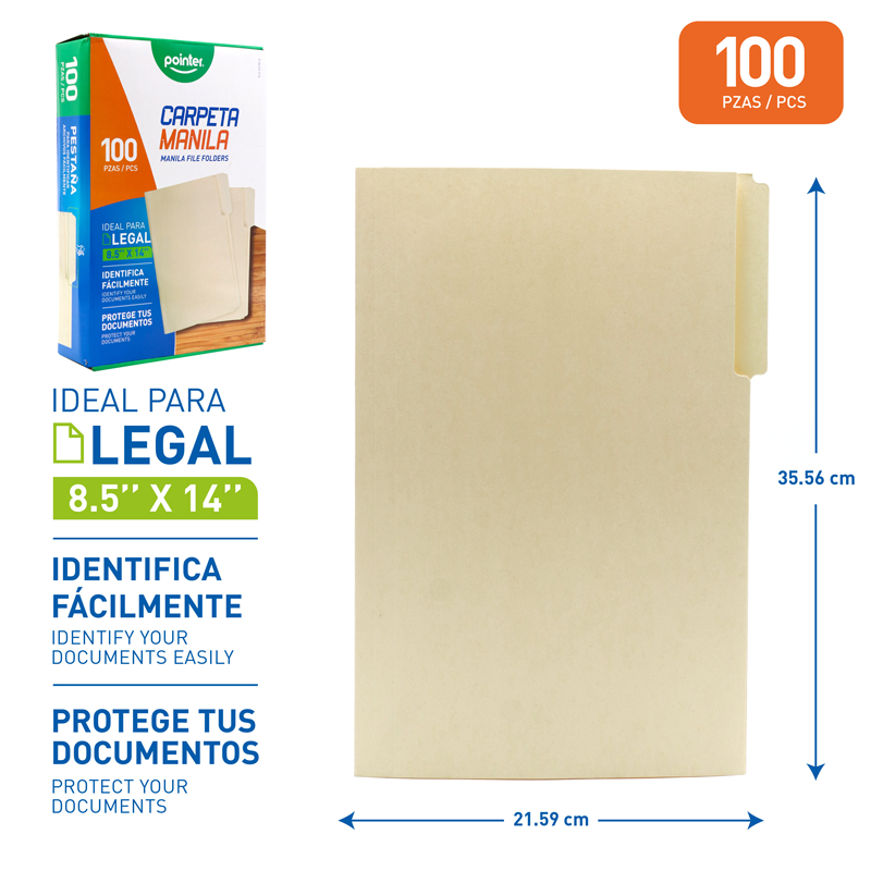 CARPETA LEGAL (CAJA x 100)