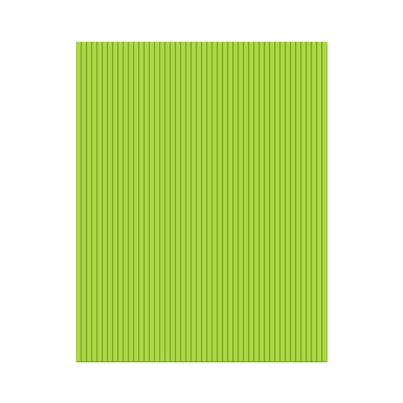 CARTON MICROCOLOR VERDE MANZANA