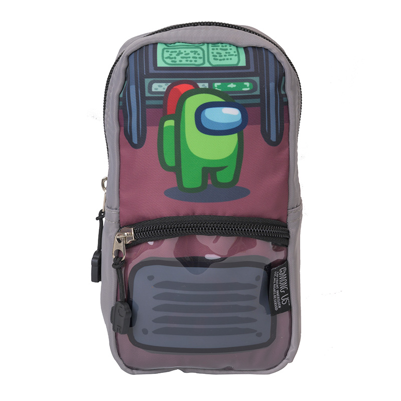 CARTUCHERA AMONG US 10x22x8 cm.