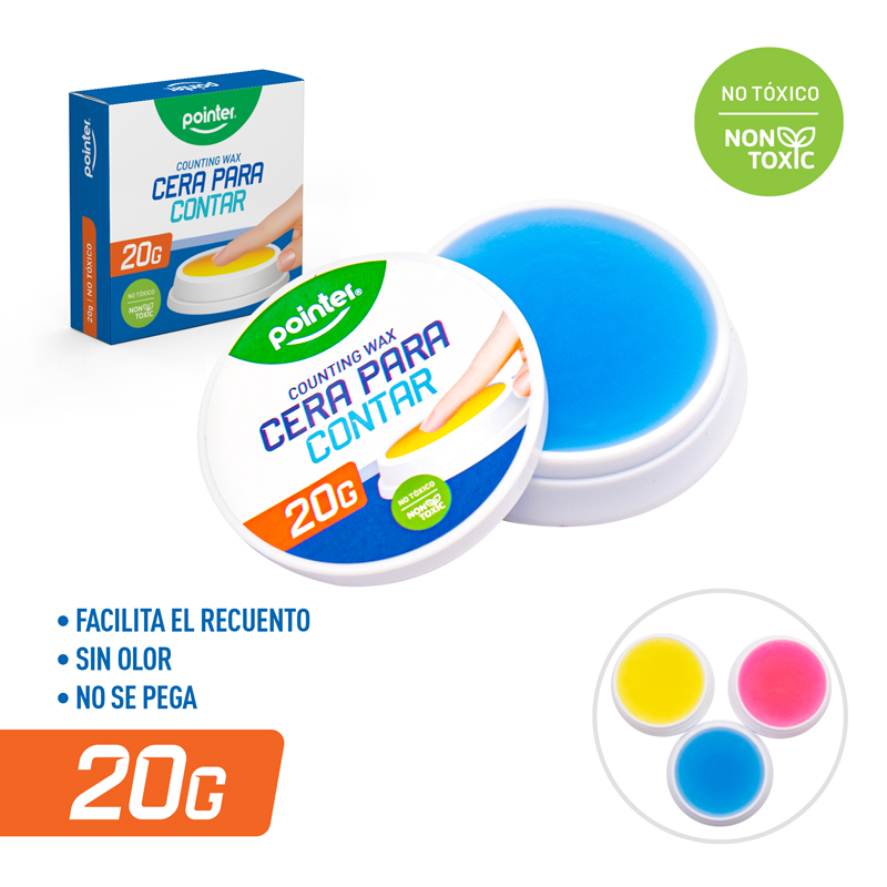 CERA PARA CONTAR 20g