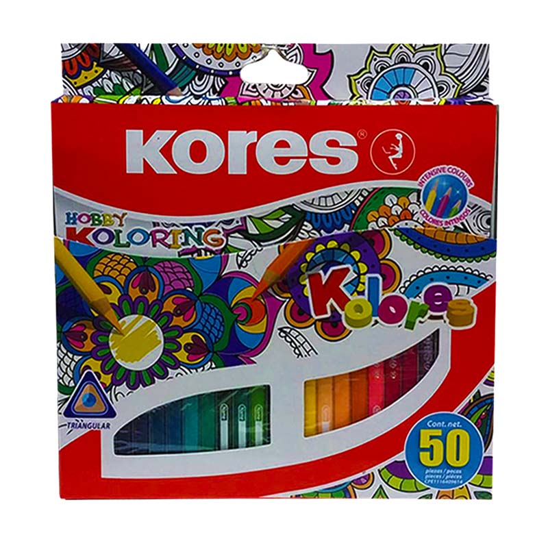COLORES KORES MANDALAS X50