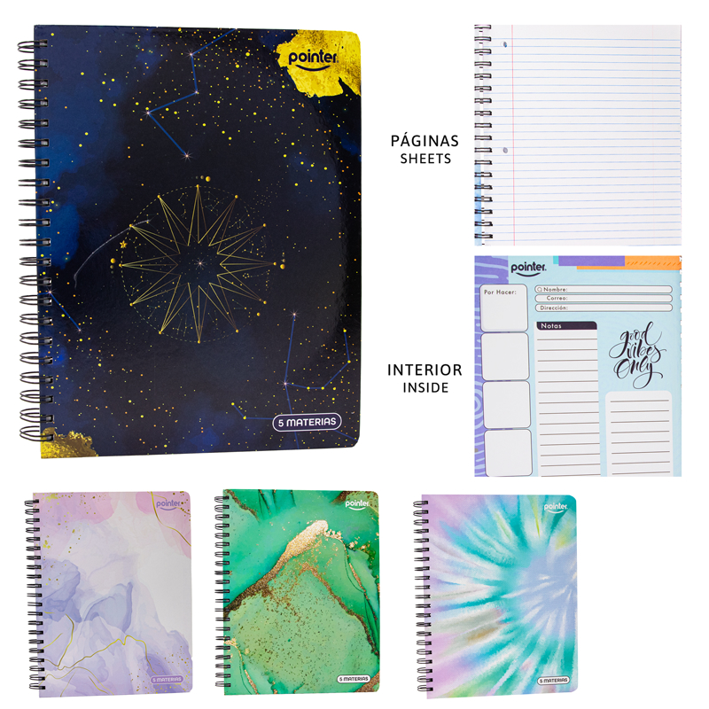 CUADERNO 5 MATERIAS