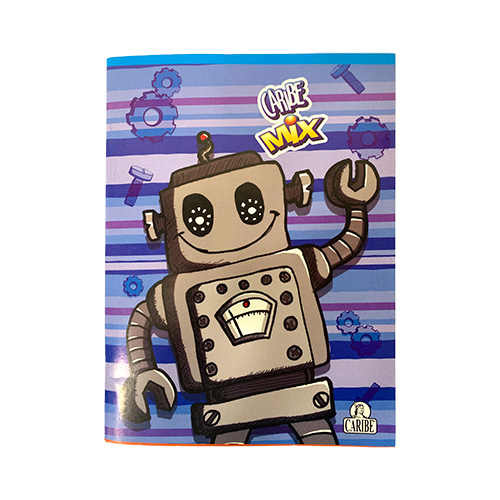 CUADERNO CARIBE DOBLE LINEA PEQUEÑO