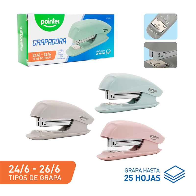 ENGRAPADORA PLASTICA MEDIA TIRA (PASTEL)