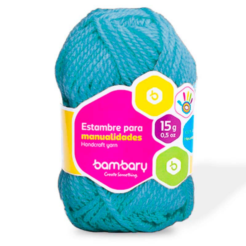 ESTAMBRE PARA MANUALIDADES AZUL CLARO - 15G