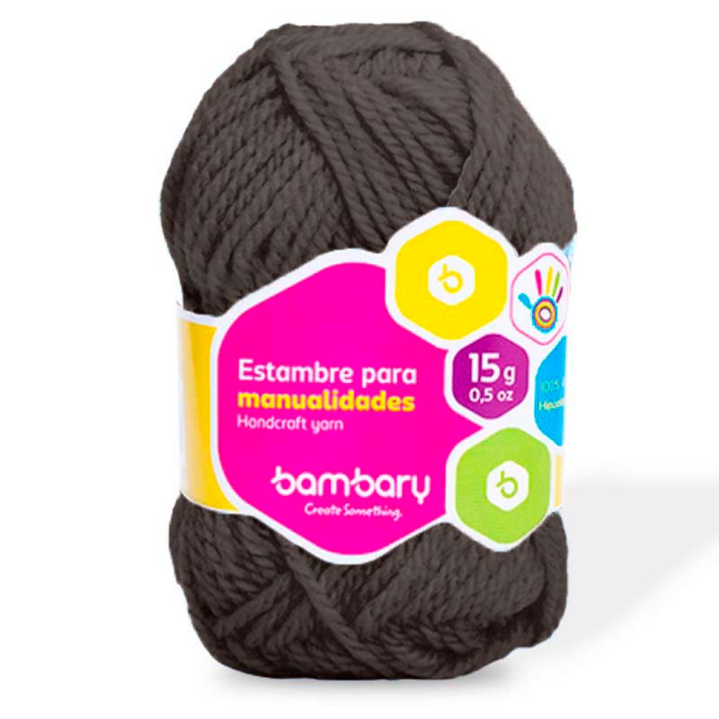 ESTAMBRE PARA MANUALIDADES GRIS - 15G