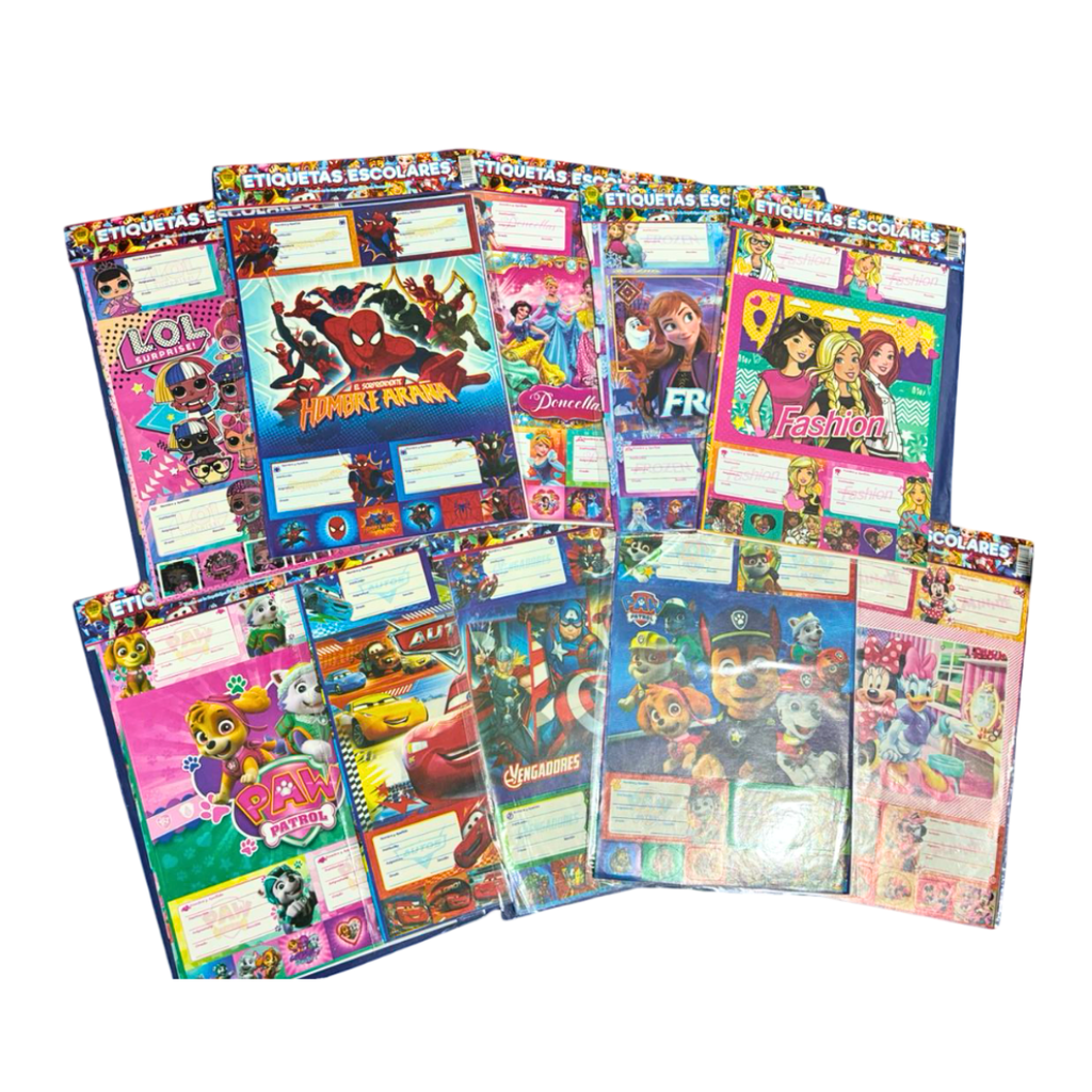 ETIQUETAS ESCOLARES
