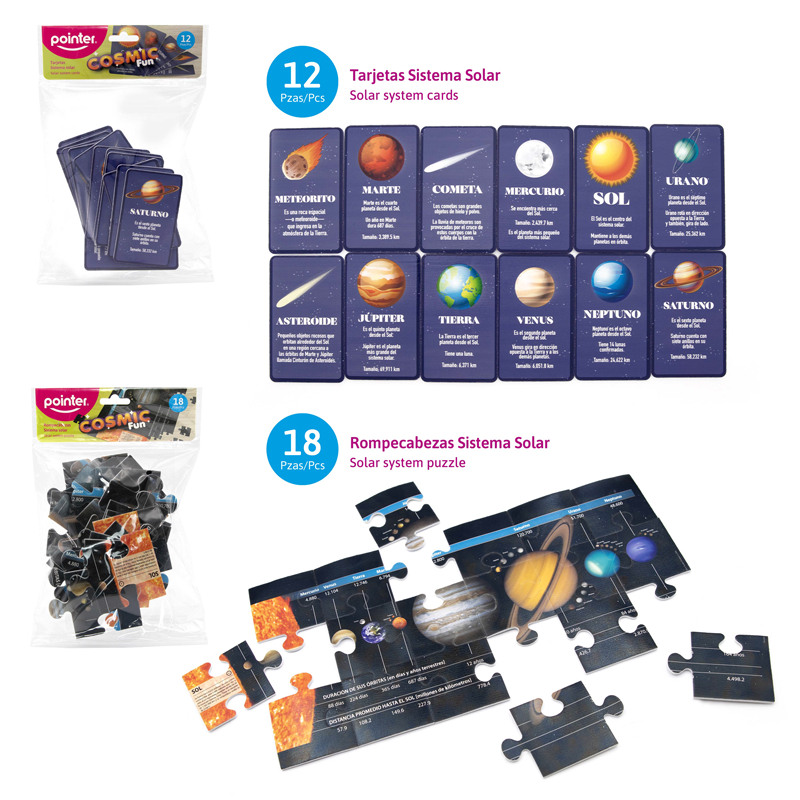 MATERIAL DIDACTICO EN FOAMY DEL SISTEMA SOLAR