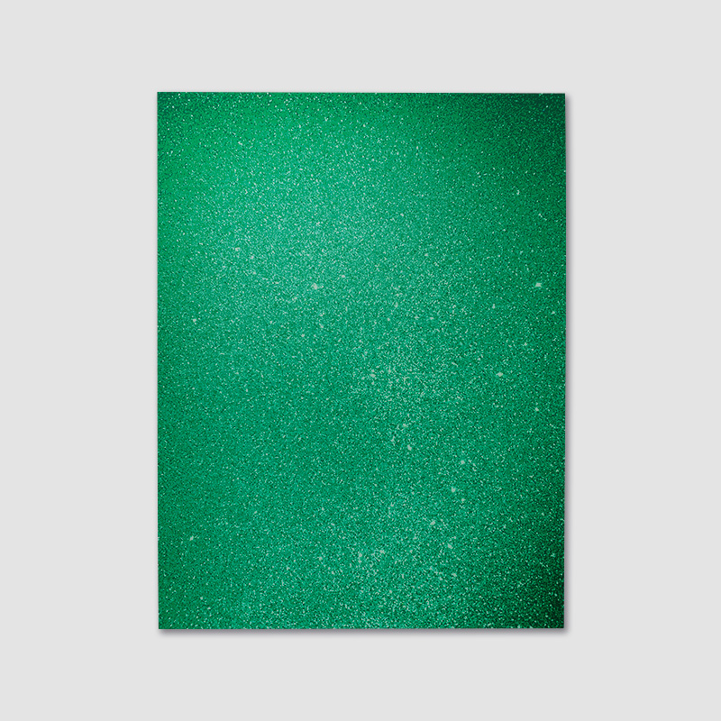 FOAMI ESCARCHADO VERDE GRANDE (60X80CM)