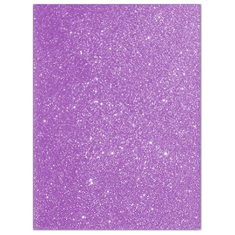 FOAMI ESCARCHADO LILA ORQUIDEA CARTA (20X30CM)