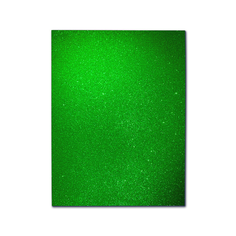 FOAMI ESCARCHADO VERDE CARTA (20X30CM)