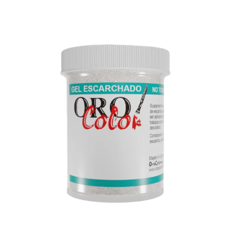 GEL ESCARCHADO NACAR  60CM