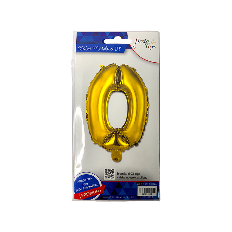 GLOBO METALICO 14" N 0