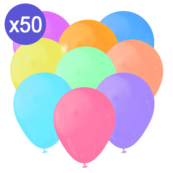 GLOBOS DE 50 ROJO PASTEL