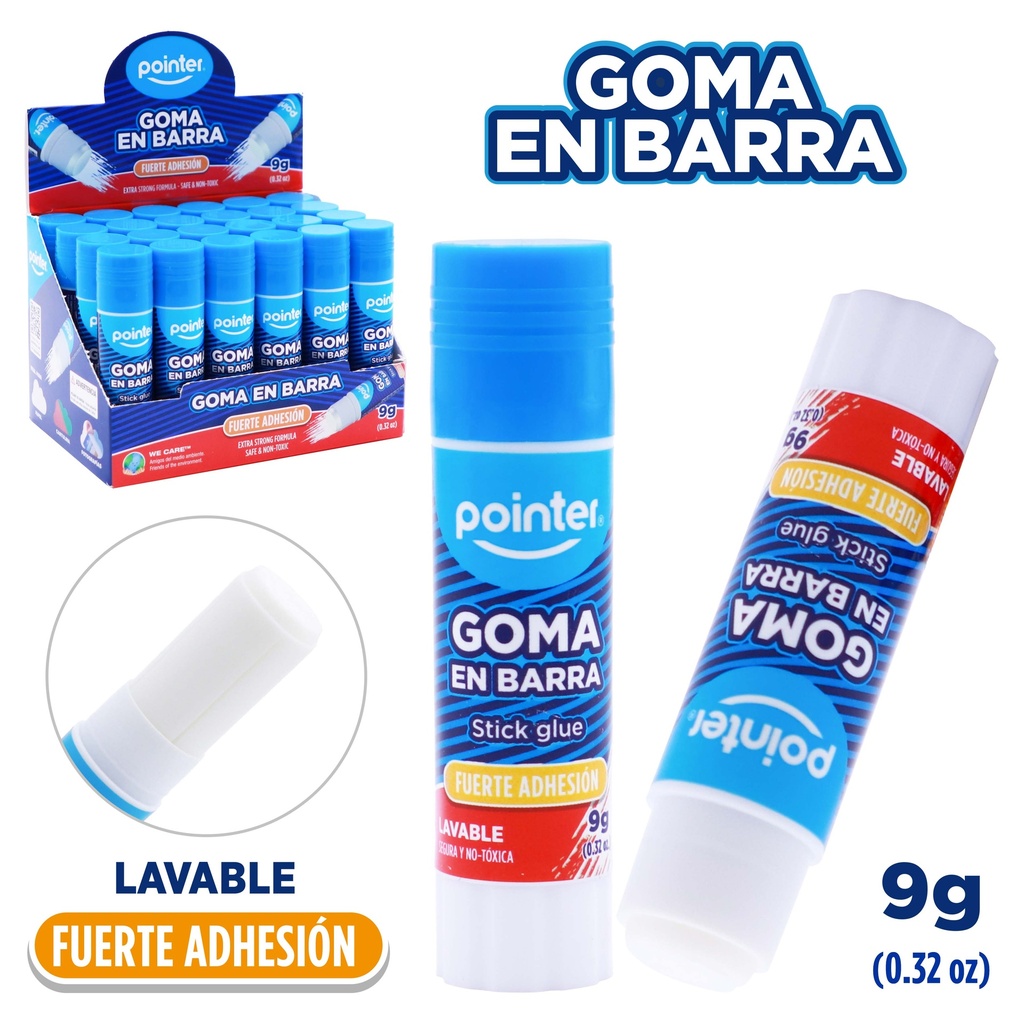 GOMA EN BARRA 9g