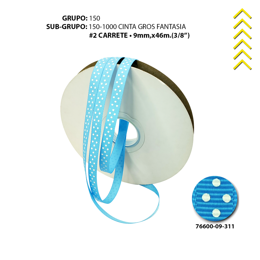 GRO #2 FANTASIA LUNARES BLANCO/CELESTE 