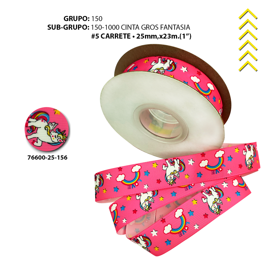 GROSS #5 FANTASIA - UNICORNIO BLANCO/ROSA