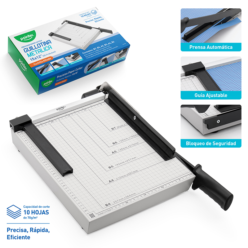 GUILLOTINA METALICA 15"x12"
