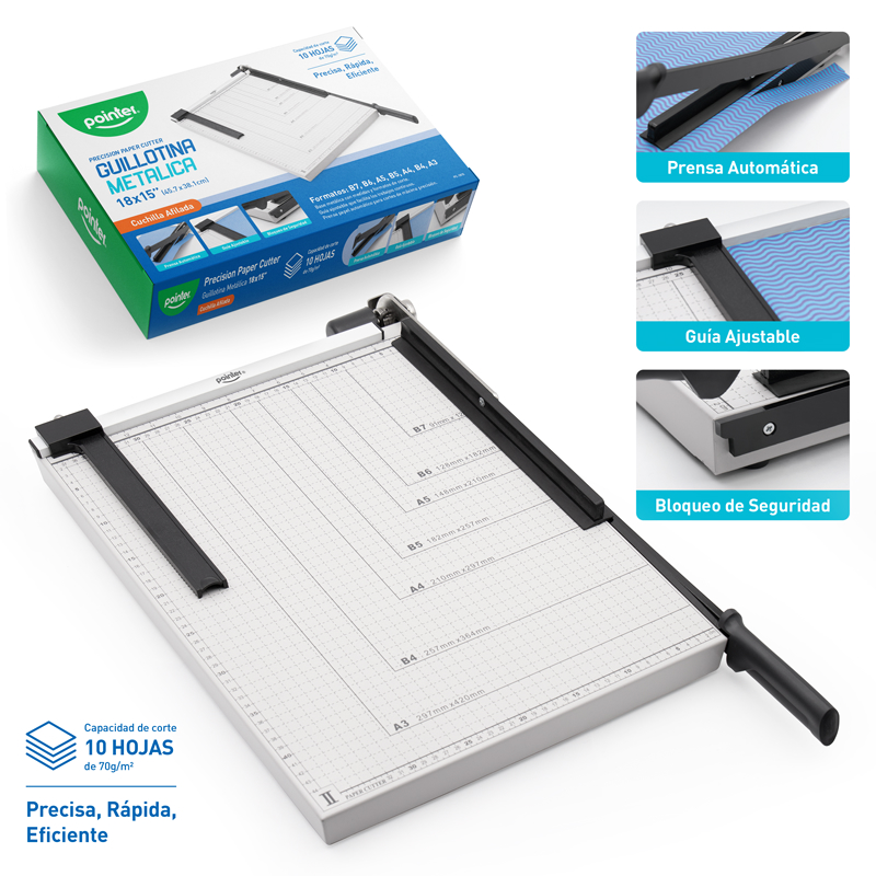 GUILLOTINA METALICA 18" x 15"
