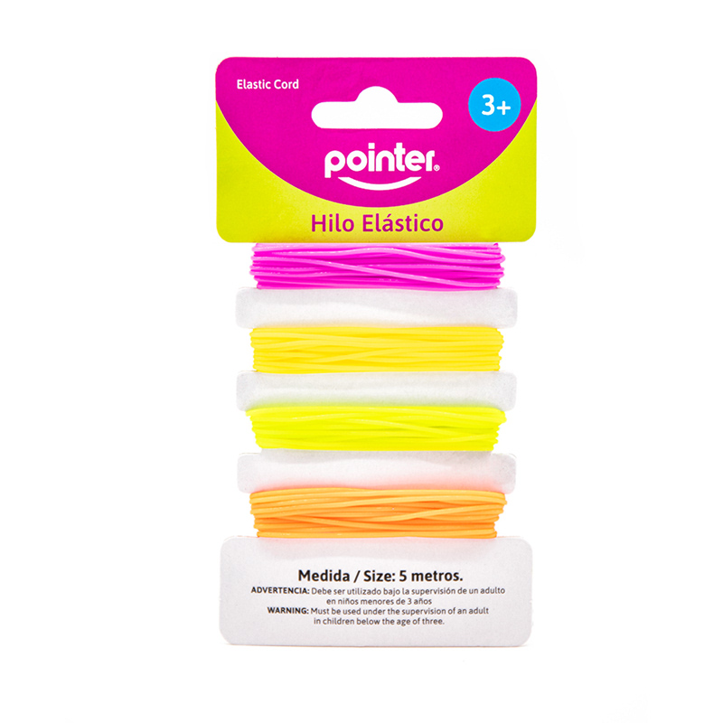 HILO ELASTICO NEON - x5M