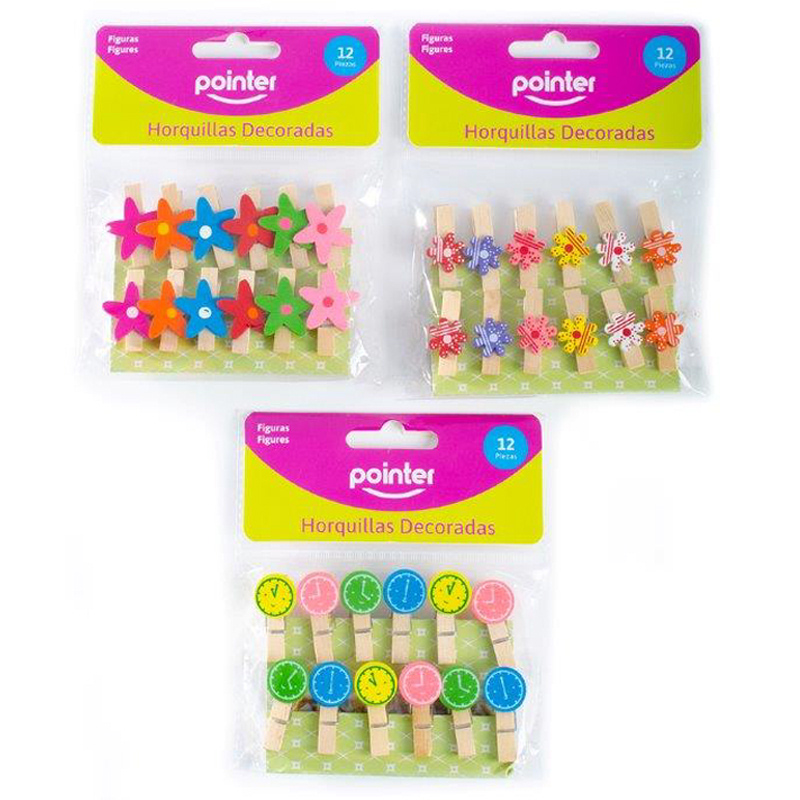 HORQUILLAS DECORADAS X12