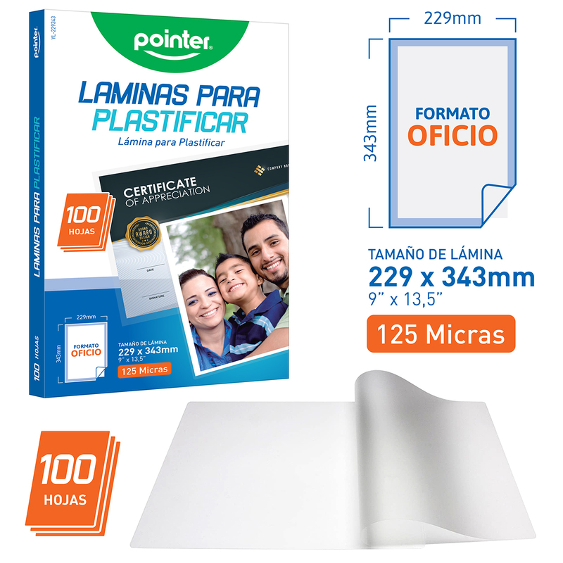 LAMINA PARA PLASTIFICAR OFICIO