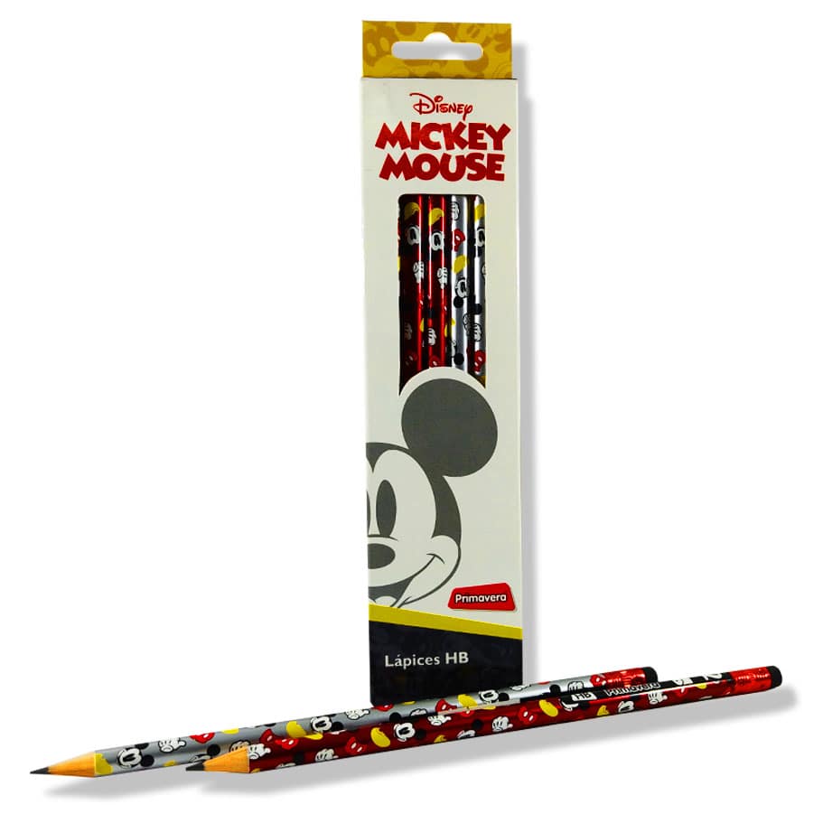 LAPIZ MICKEY MOUSEX6