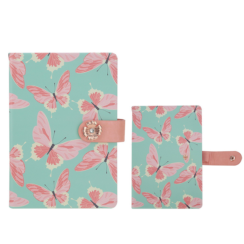 LIBRETA DE APUNTES CON CIERRE DE BROCHE