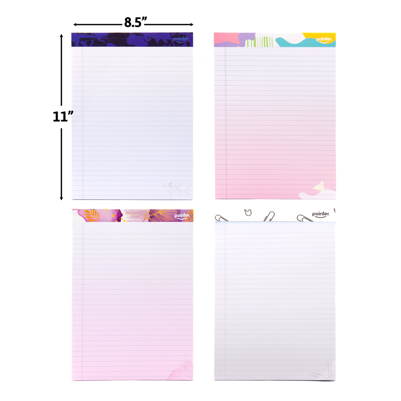 LIBRETA PARA NOTAS EMPASTADA x50 HOJAS - 21 x 29.7CM