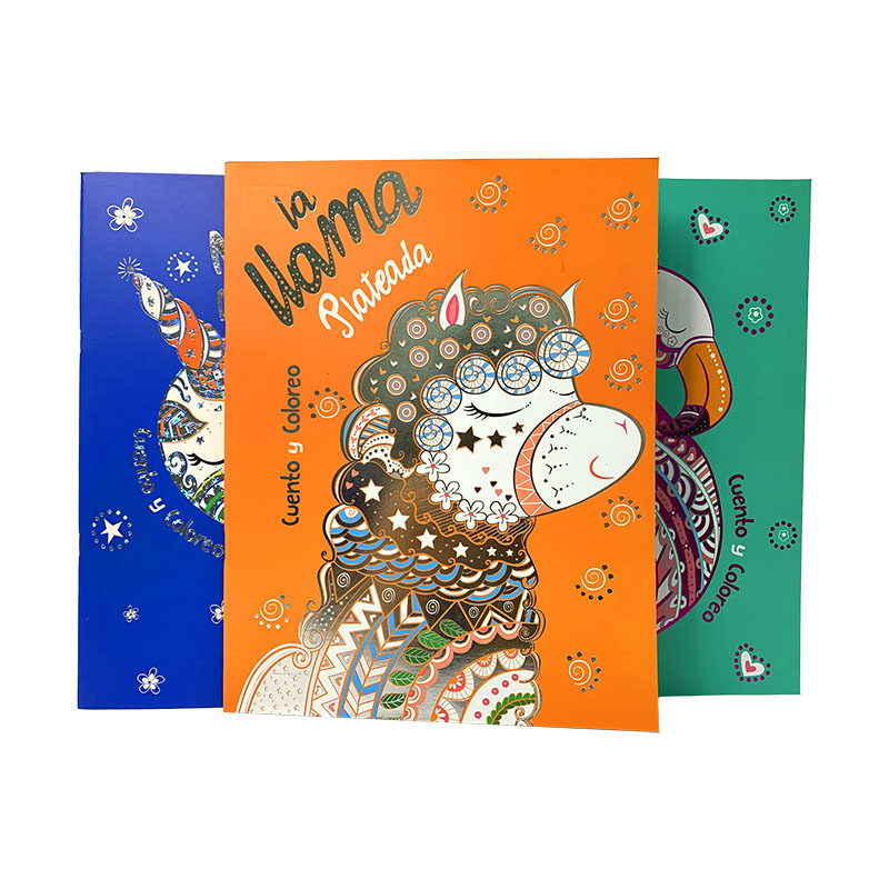 LIBRO DE COLOREAR Y CUENTO ILUSTRADO  