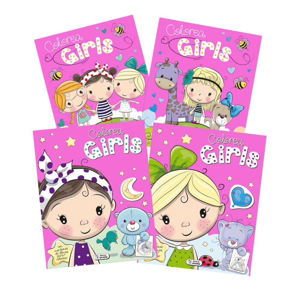 LIBROS DE COLOREAR (COLOR KIDS)