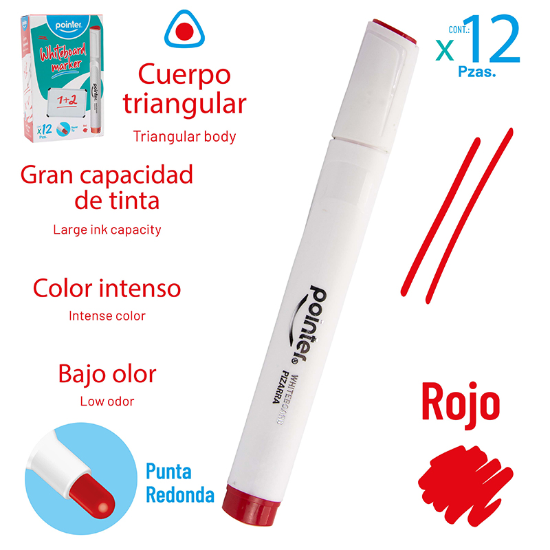 MARCADOR PARA TABLERO (ROJO)