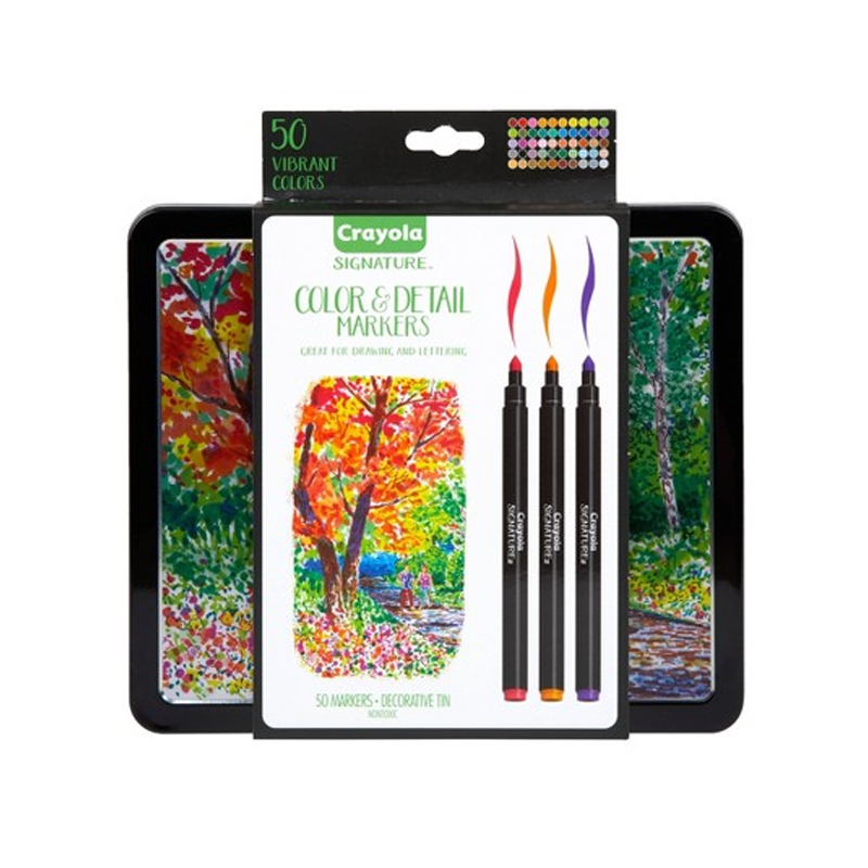 MARCADORES CRAYOLA SIGNATURE X50