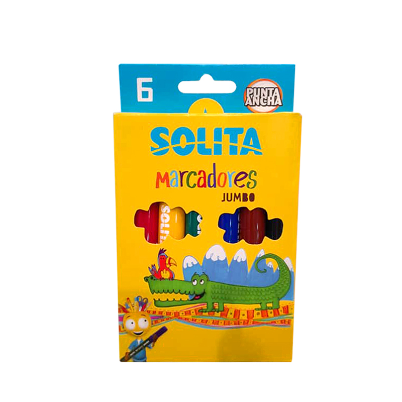 MARCADORES JUMBO X6