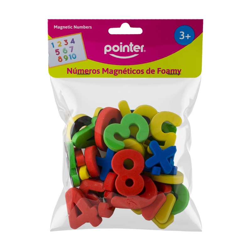 NUMEROS DE FOAMY MAGNETICOS