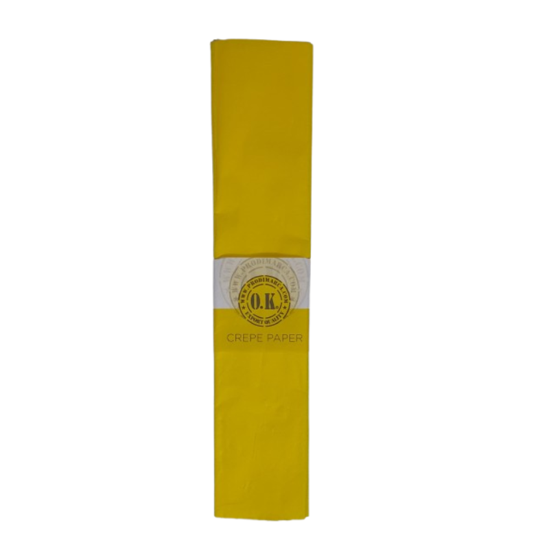 PAPEL CREPE AMARILLO PALIDO