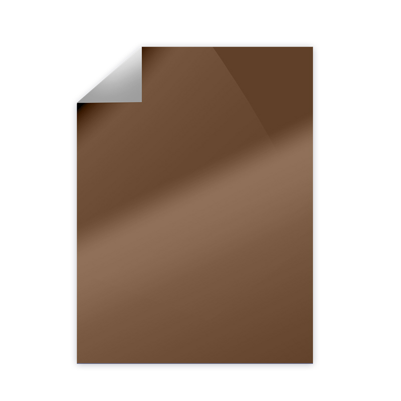 PAPEL LUSTRILLO MARRON CHOCOLATE 