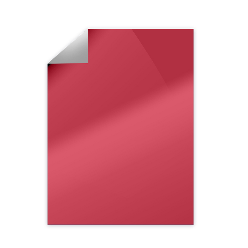 PAPEL LUSTRILLO ROJO BANDERA