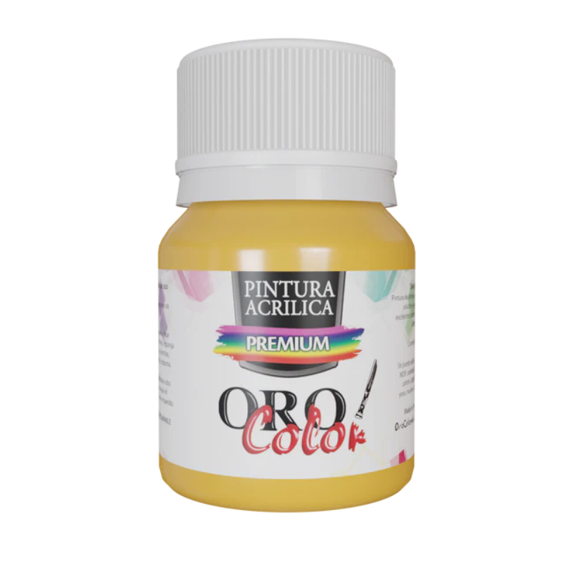 PINTURA ACRILICA PREMIUM AMARILLO SUAVE 30CM