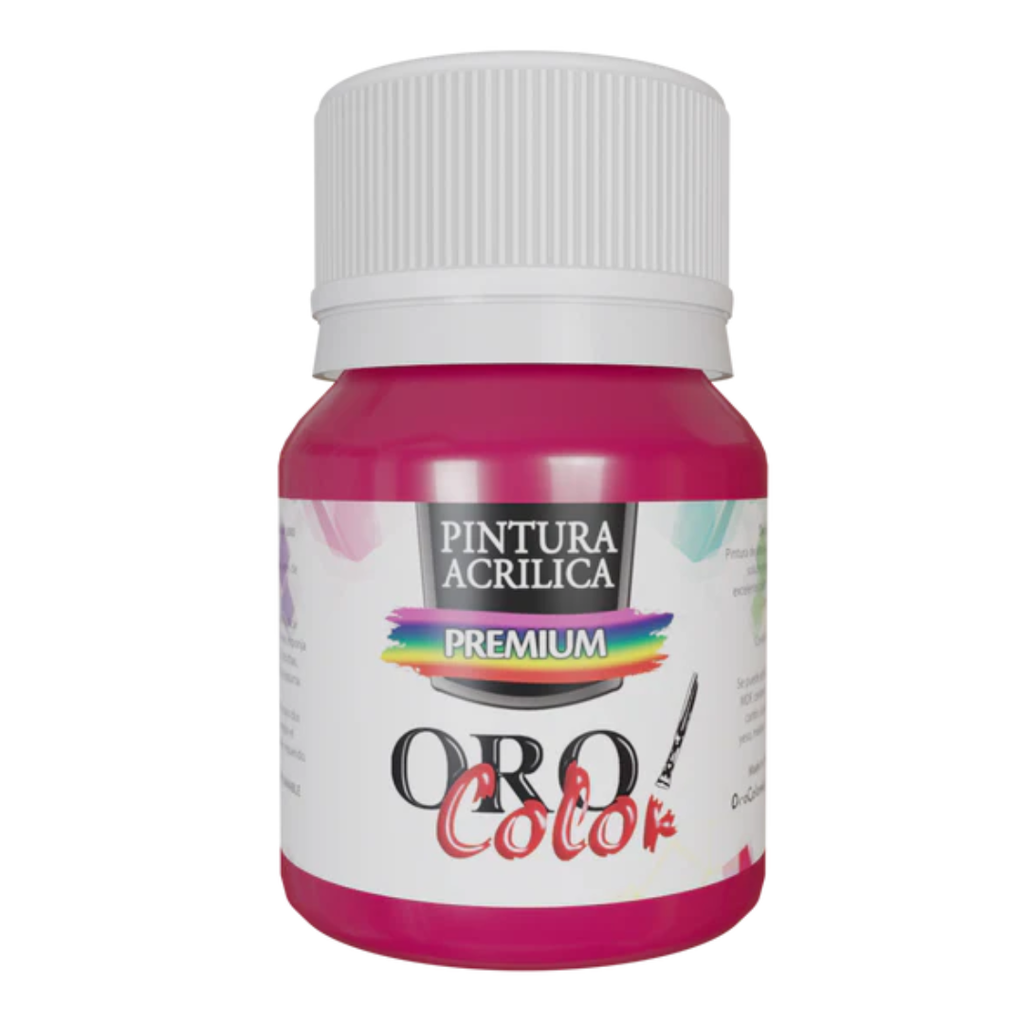 PINTURA ACRILICA PREMIUM MAGENTA NEON 30CM