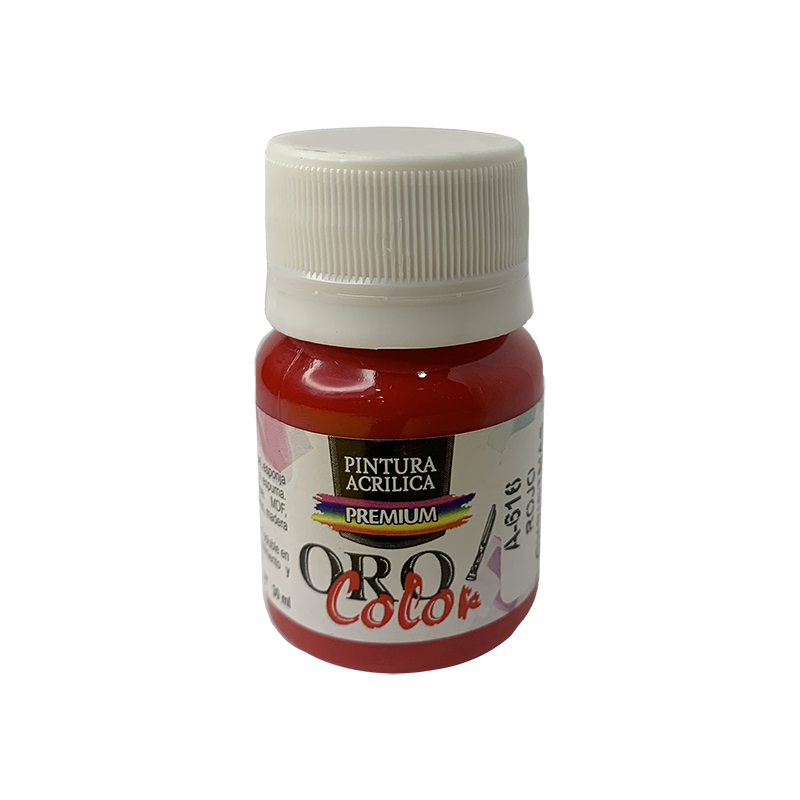 PINTURA ACRILICA PREMIUM ROJO CHRISTMAS 30CM