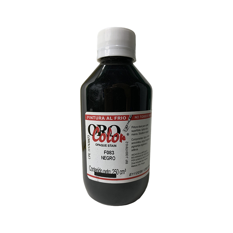 PINTURA AL FRIO NEGRA 250ML