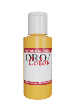 PINTURA AL FRIO AMARILLO AUYAMA 60ML