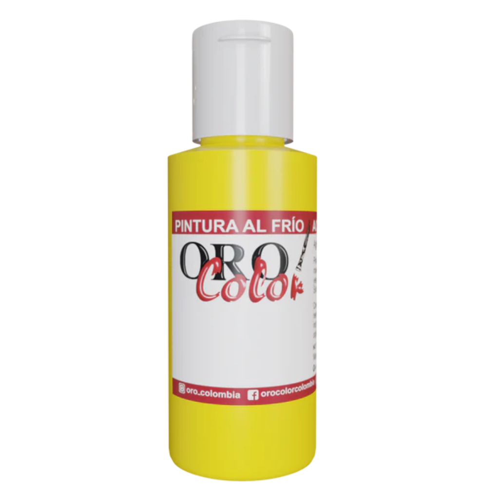 PINTURA AL FRIO AMARILLO SOL 60ML 